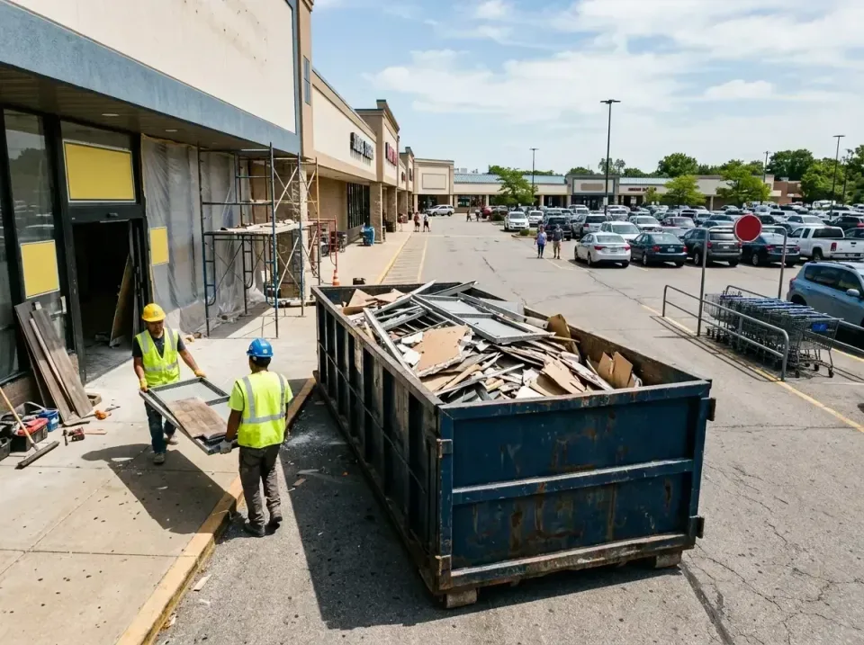 retail-store-renovation-debris-003 — frequently asked questions, Roll-off Dumpster Rentals in Skokie, IL